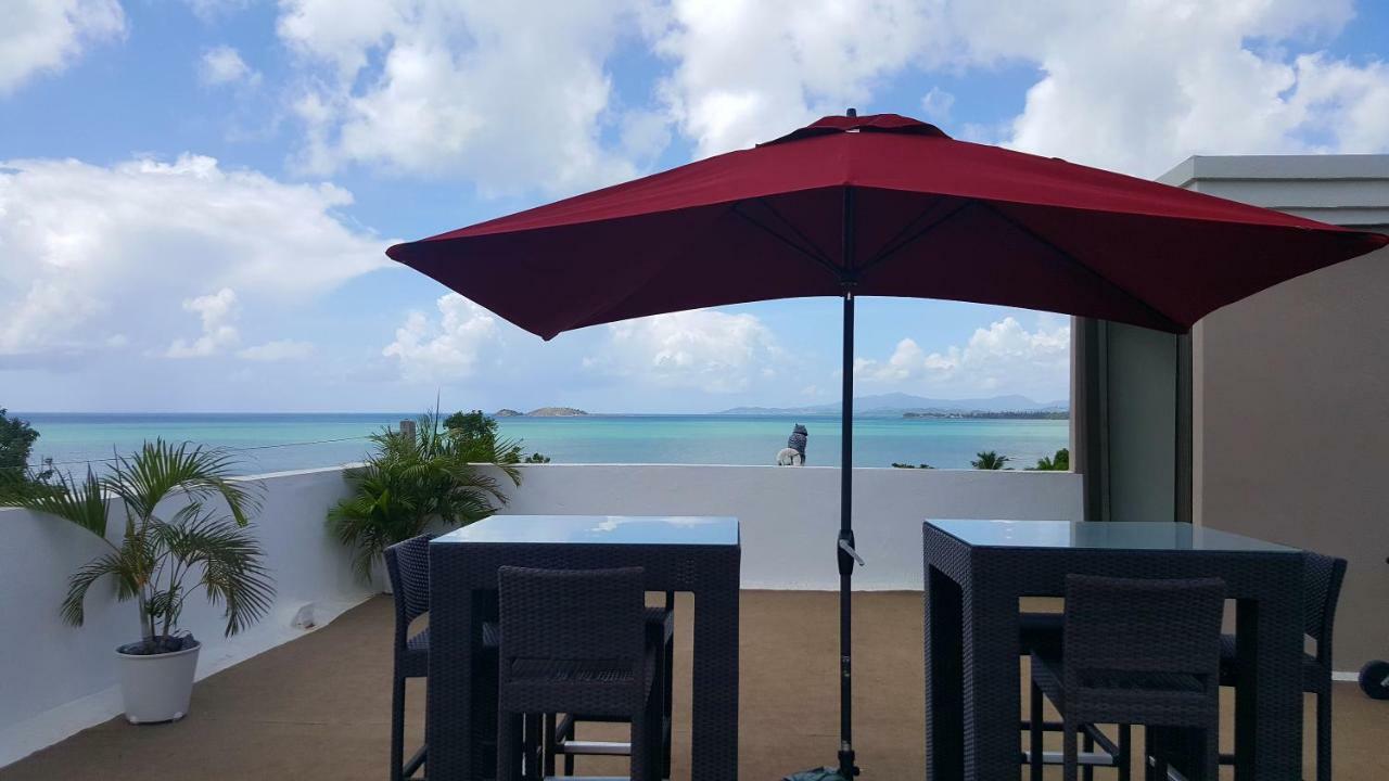 Fully Air-Conditioned Beach Front Penthouse Apartment Naguabo المظهر الخارجي الصورة