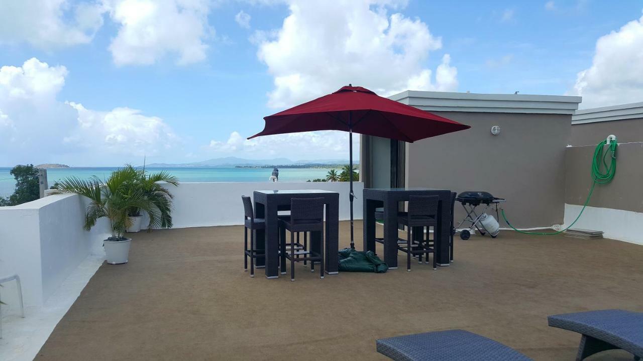 Fully Air-Conditioned Beach Front Penthouse Apartment Naguabo المظهر الخارجي الصورة